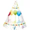 Happy Birthday Streamers parti kalap, csákó 6 db-os