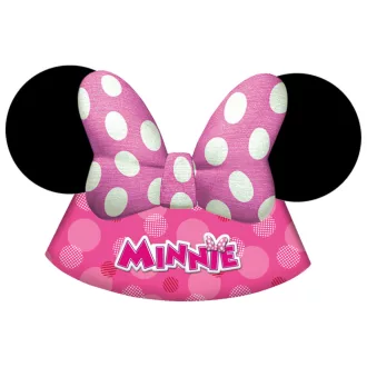 Disney Minnie Junior parti kalap, csákó 6 db-os