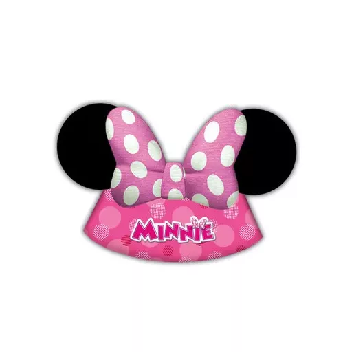 Disney Minnie Junior parti kalap, csákó 6 db-os