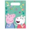 Peppa malac Messy Play ajándéktasak, ajándékzacskó 6 db-os