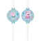 Peppa malac Messy Play papír szívószál, 4 db-os szett FSC