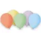 Színes Pastel léggömb, lufi 12 db-os