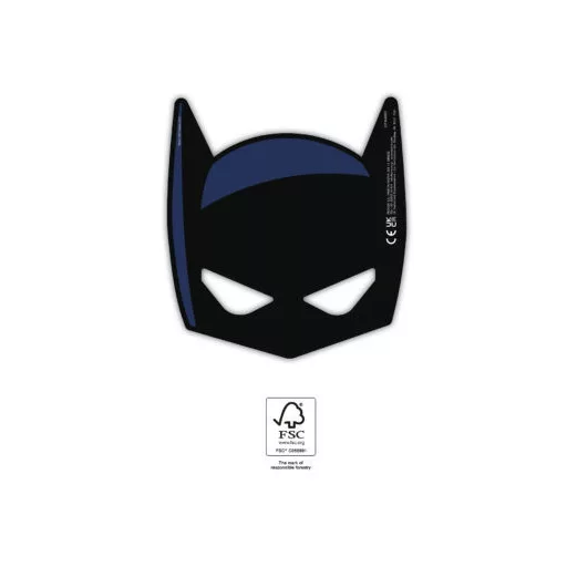 Batman Rogue Rage maszk, álarc 6 db-os FSC
