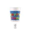 Happy Birthday Kokliko papír pohár 8 db-os 200 ml FSC
