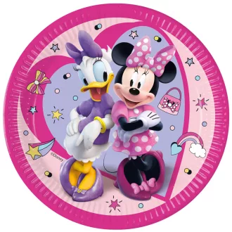 Disney Minnie Junior papírtányér 8 db-os 23 cm FSC