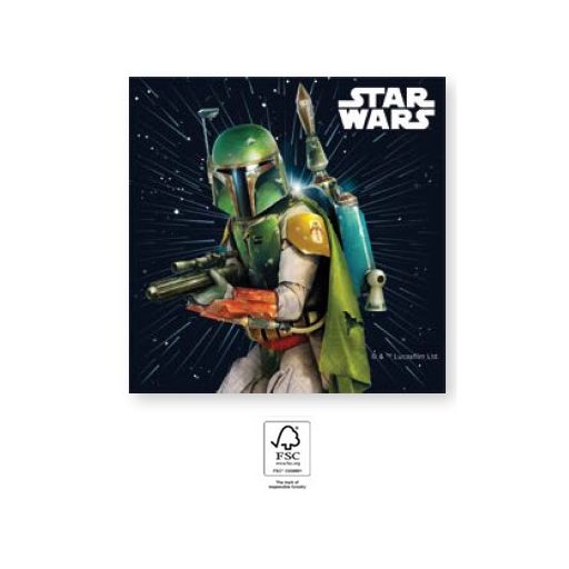 Star Wars Galaxy szalvéta 20 db-os 33x33 cm FSC
