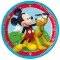 Disney Mickey Rock the House papírtányér 8 db-os 20 cm FSC