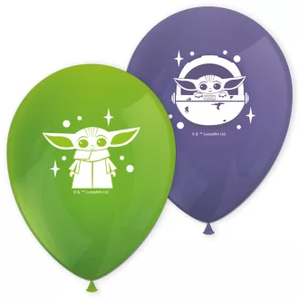 Star Wars The Mandalorian léggömb, lufi 8 db-os
