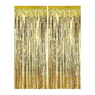 Arany Gold ajtónyílásba való függöny 2 m