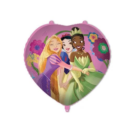 Disney Hercegnők Live Your Story Heart fólia lufi 46 cm