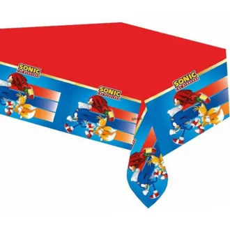 Sonic a sündisznó Sega műanyag asztalterítő 120x180 cm