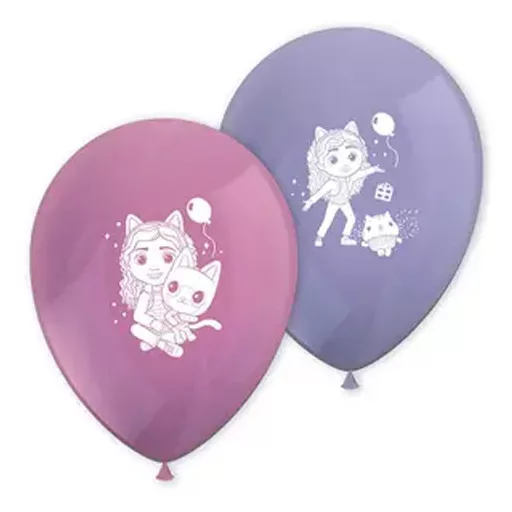 Gabi babaháza Friends léggömb, lufi 8 db-os