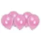 Rózsaszín Metallic Pastel Pink léggömb, lufi 8 db-os