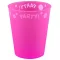 Fuchsia Fluorescent, Fukszia micro prémium műanyag pohár 250 ml