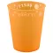 Narancssárga Orange micro prémium műanyag pohár 250 ml