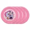 Disney Minnie Junior micro prémium műanyag lapostányér 4 db-os szett 21 cm