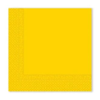   Sárga Unicolour Light Yellow szalvéta 20 db-os 33x33 cm FSC
