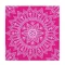 Mandala Fuchsia White szalvéta 20 db-os, 33x33 cm FSC