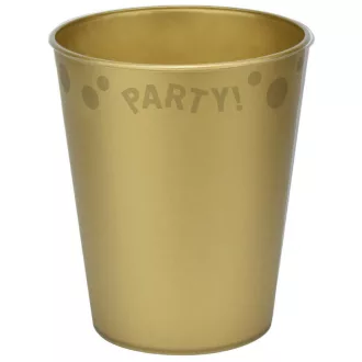 Gold, Arany micro prémium műanyag pohár 250 ml