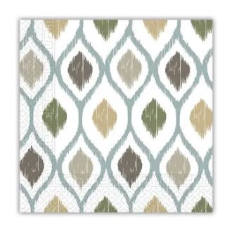 Színes Boho Cells szalvéta 20 db-os 33x33 cm