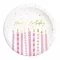 Happy Birthday Candles papírtányér 8 db-os 23 cm FSC