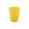 Sárga Yellow micro prémium műanyag pohár 250 ml