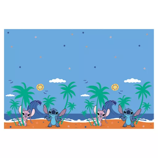 Disney Lilo és Stitch, A csillagkutya Angel műanyag asztalterítő 120x180 cm