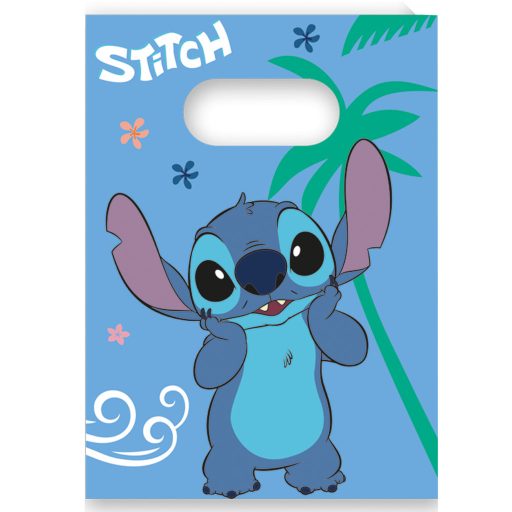 Disney Lilo és Stitch, A csillagkutya Angel papír ajándéktasak, ajándékzacskó 4 db-os