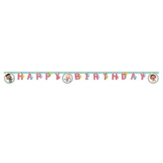 CoComelon Birthday felirat 200 cm FSC