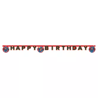 Superman Krypton Happy Birthday felirat 200 cm FSC