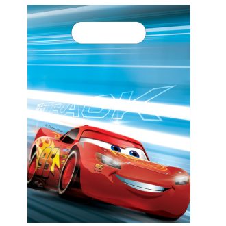   Disney Verdák Victory Is Mine műanyag ajándéktasak, ajándékzacskó 6 db-os