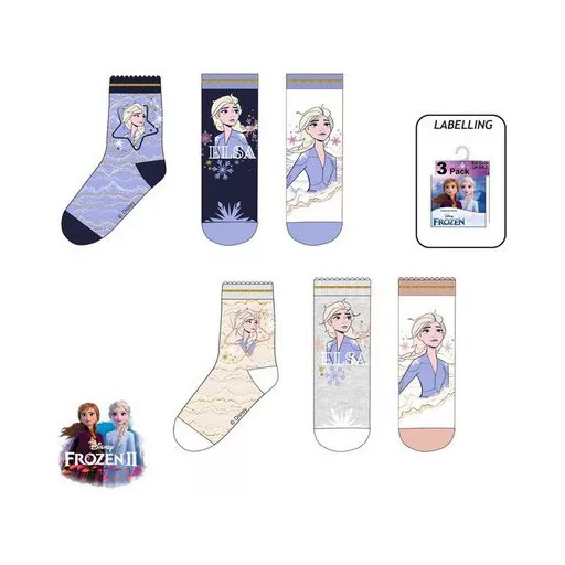 Disney Jégvarázs Elsa Magic gyerek zokni 23-34