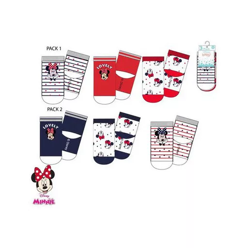 Disney Minnie Lovely baba zokni 0-12 hó