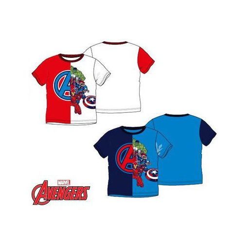 Bosszúállók Team gyerek rövid póló, felső 4 - 10 év / 104 - 140 cm