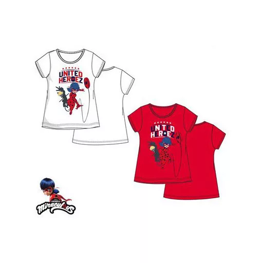 Katicabogár és Fekete macska kalandjai United gyerek rövid póló, felső 4 - 8 év / 104 - 128 cm