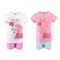 Peppa malac Bubble gyerek rövid pizsama 3 - 6 év / 98 - 116 cm