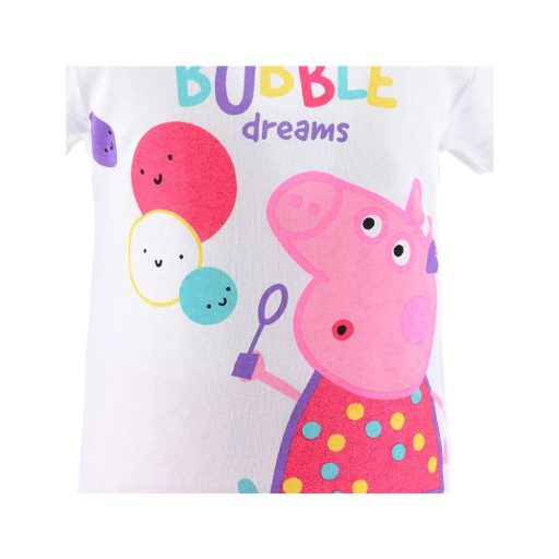 Peppa malac Bubble gyerek rövid pizsama 3 - 6 év / 98 - 116 cm