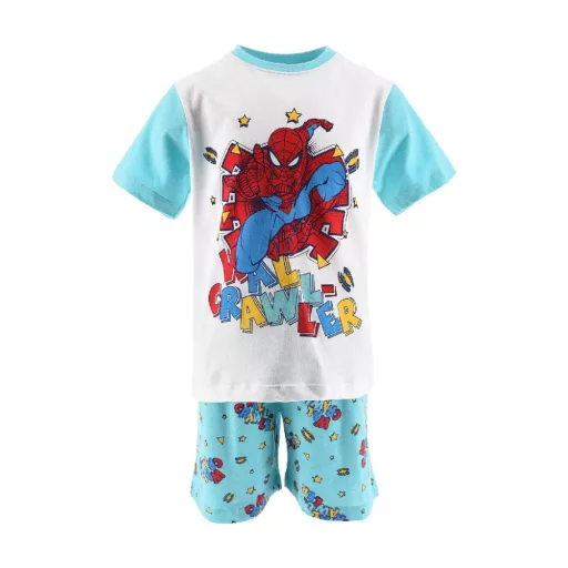 Pókember Wall Crawler gyerek rövid pizsama 3 - 8 év / 98 - 128 cm