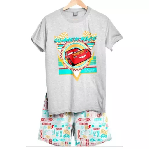 Disney Verdák Summer Race gyerek rövid pizsama 3 - 8 év / 98 - 128 cm