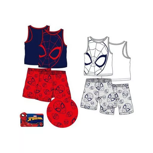 Pókember Eyes gyerek rövid pizsama 3 - 8 év / 98 - 128 cm