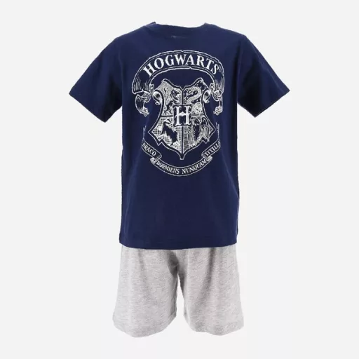 Harry Potter Hogwarts gyerek rövid pizsama 6 - 12 év / 116 - 152 cm