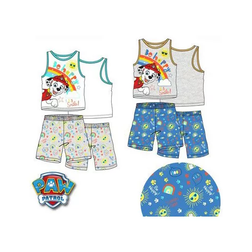 Mancs Őrjárat Be Happy gyerek rövid pizsama 3 - 6 év / 98 - 116 cm