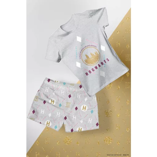 Harry Potter Wizardly gyerek rövid pizsama 6 - 12 év / 116 - 152 cm