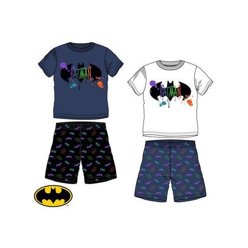 Batman Graffiti gyerek rövid pizsama 3 - 8 év / 98 - 128 cm