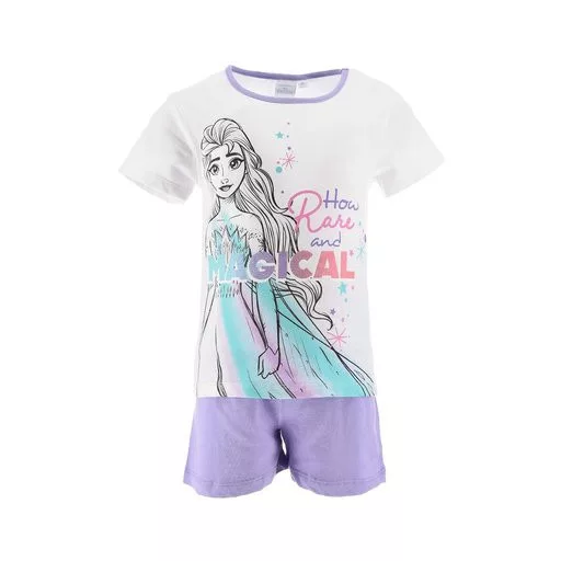 Disney Jégvarázs Magical gyerek rövid pizsama 4 - 8 év / 104 - 128 cm