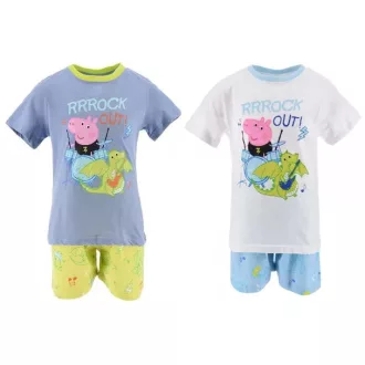   Peppa malac Rock Out gyerek rövid pizsama 3 - 6 év / 98 - 116 cm