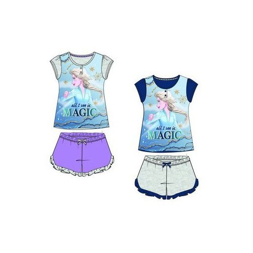 Disney Jégvarázs All I See gyerek rövid pizsama 3 - 8 év / 98 - 128 cm