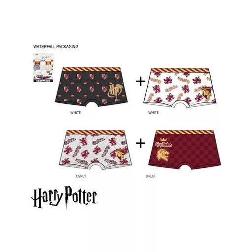 Harry Potter Lion gyerek boxeralsó 2 darab/csomag 6 - 12 év / 116 - 152 cm