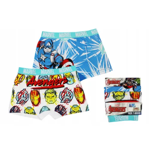 Bosszúállók Power gyerek boxeralsó 2 darab/csomag 4 - 10 év / 104 - 140 cm