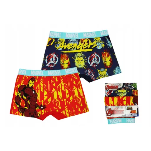 Bosszúállók Power gyerek boxeralsó 2 darab/csomag 4 - 10 év / 104 - 140 cm